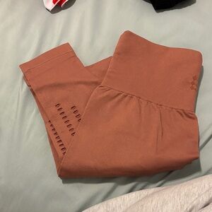 Mauve High-Waisted Leggings